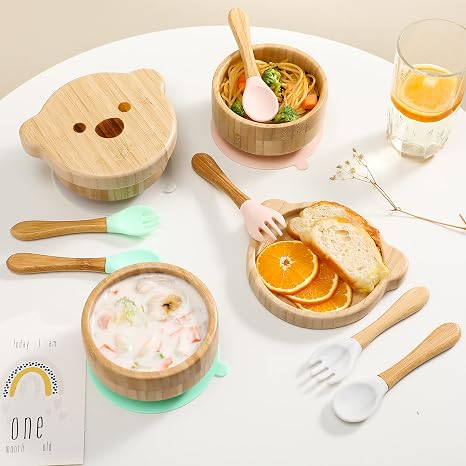 bamboo baby bowl with lid bamboo baby bowl with lid